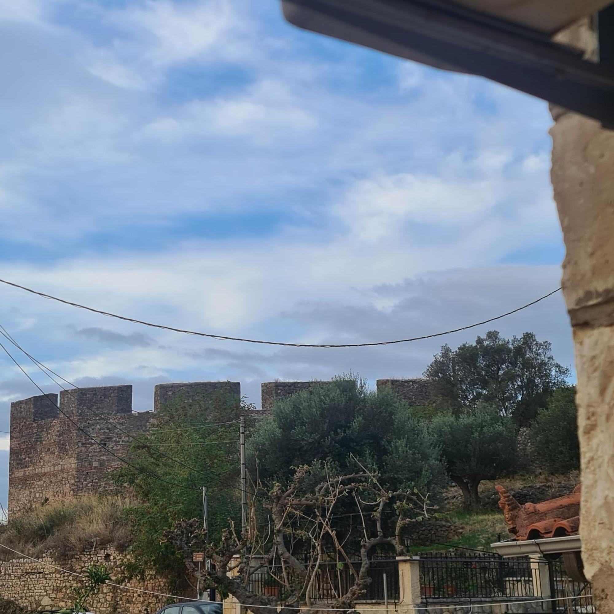 View By The Castle Nafpaktos Villa Exterior photo